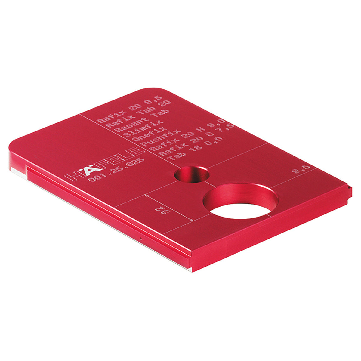 RED JIG DRILL GUIDE RAFIX20 TAB18
