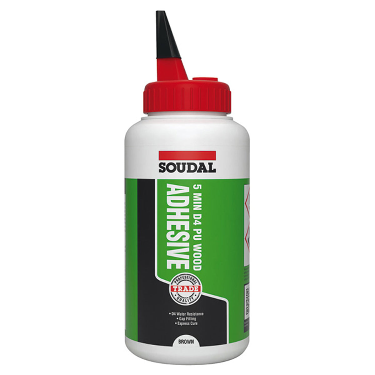 SOUDAL D4 PU WOOD ADH 750G 05MIN
