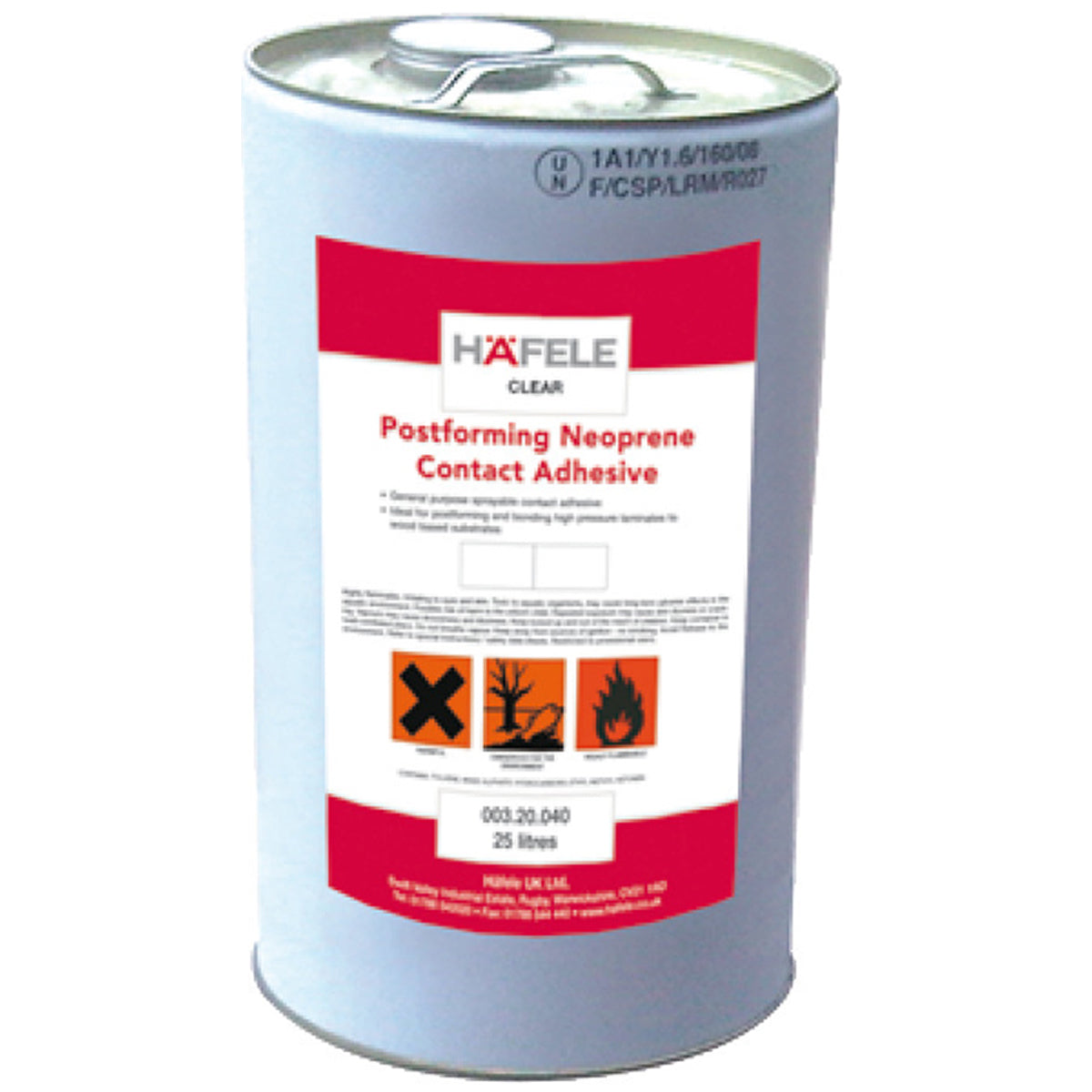 POSTFORMING NEOPRENE ADH RED 205L