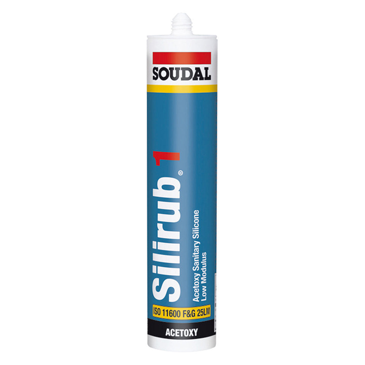 SOUDAL SILIRUB1 300ml WHI
