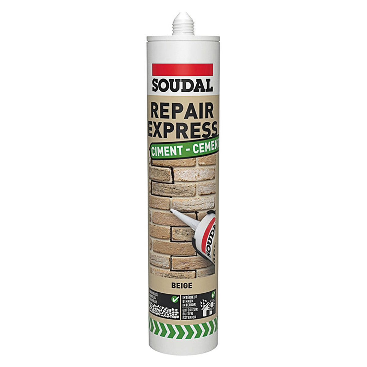 SOUDAL REPAIR CEMENT 290ml GRY