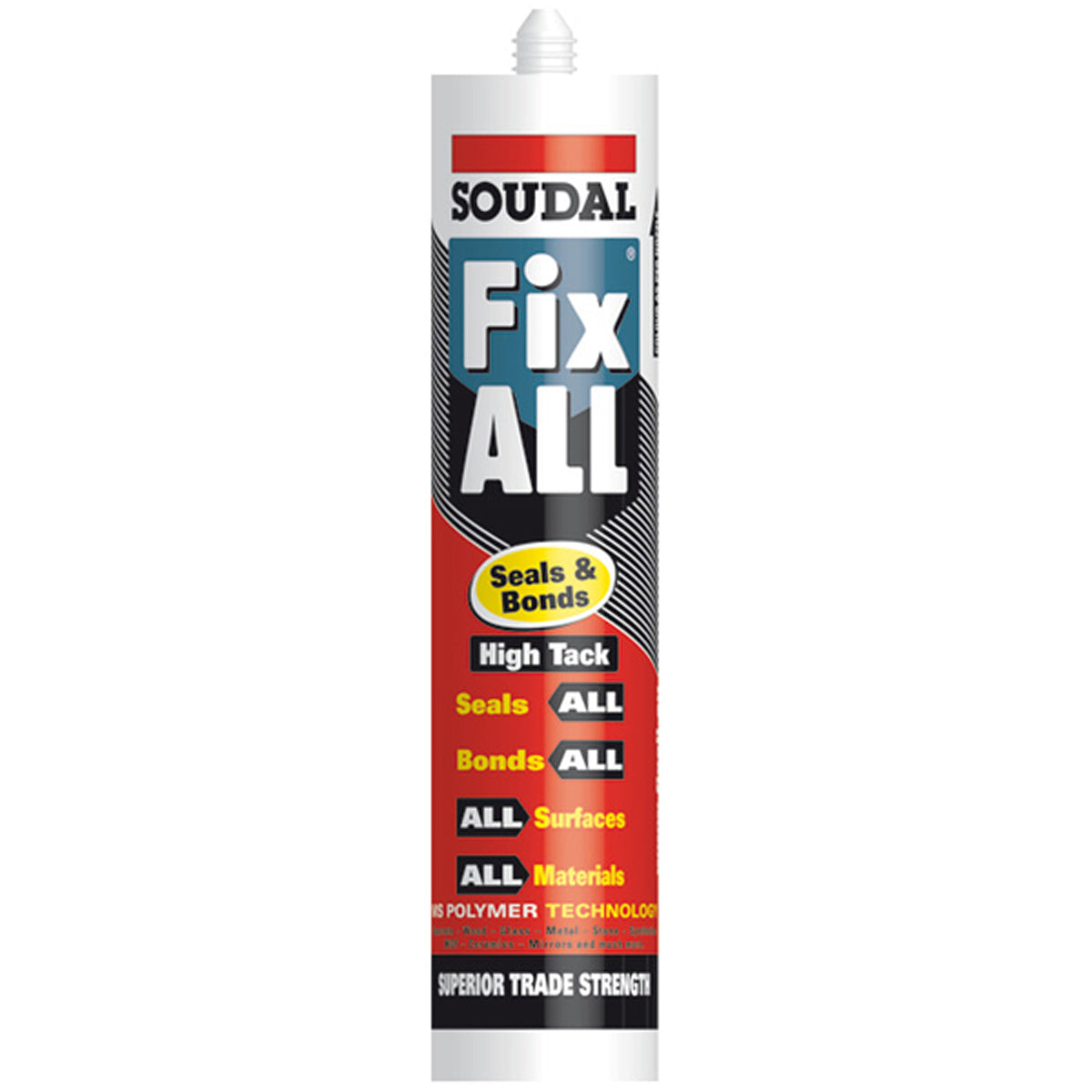 FIXALL SEALS+BONDS 290ml BLACK