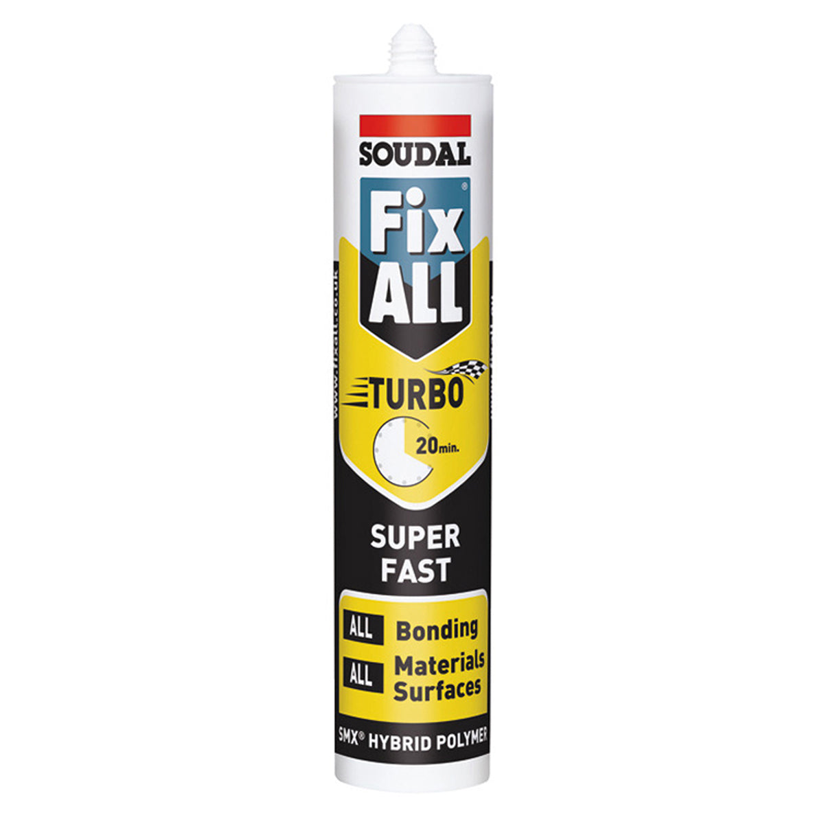 SOUDAL FIX ALL TURBO 290ml BLK