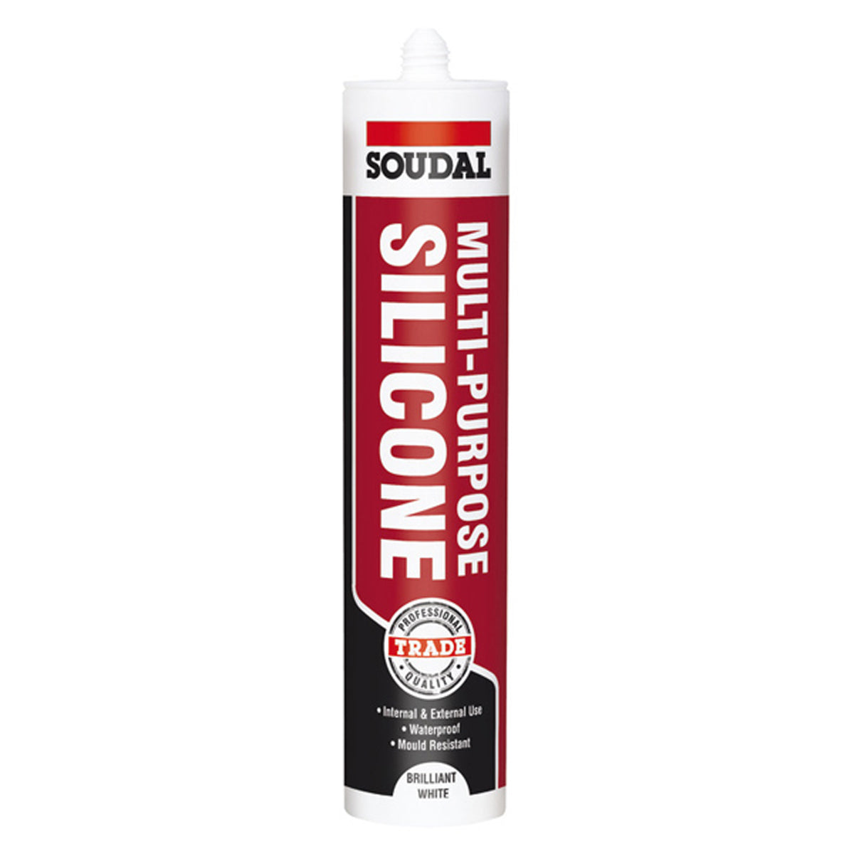 SOUDAL MP SILICONEx12 270ml WHI