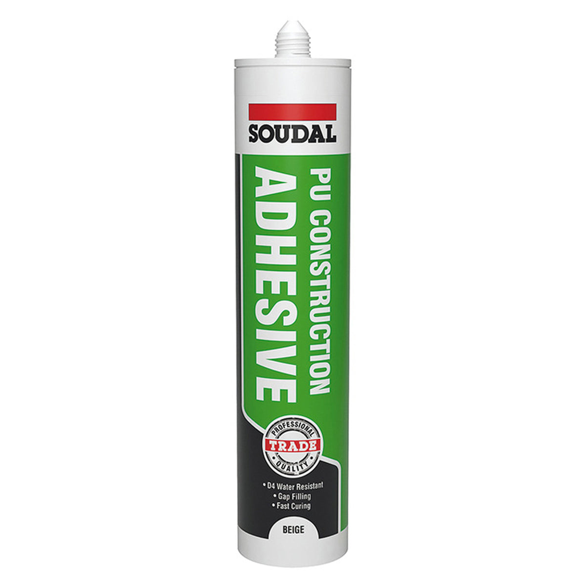 SOUDAL PU CON ADHESIVE 290ml BEI