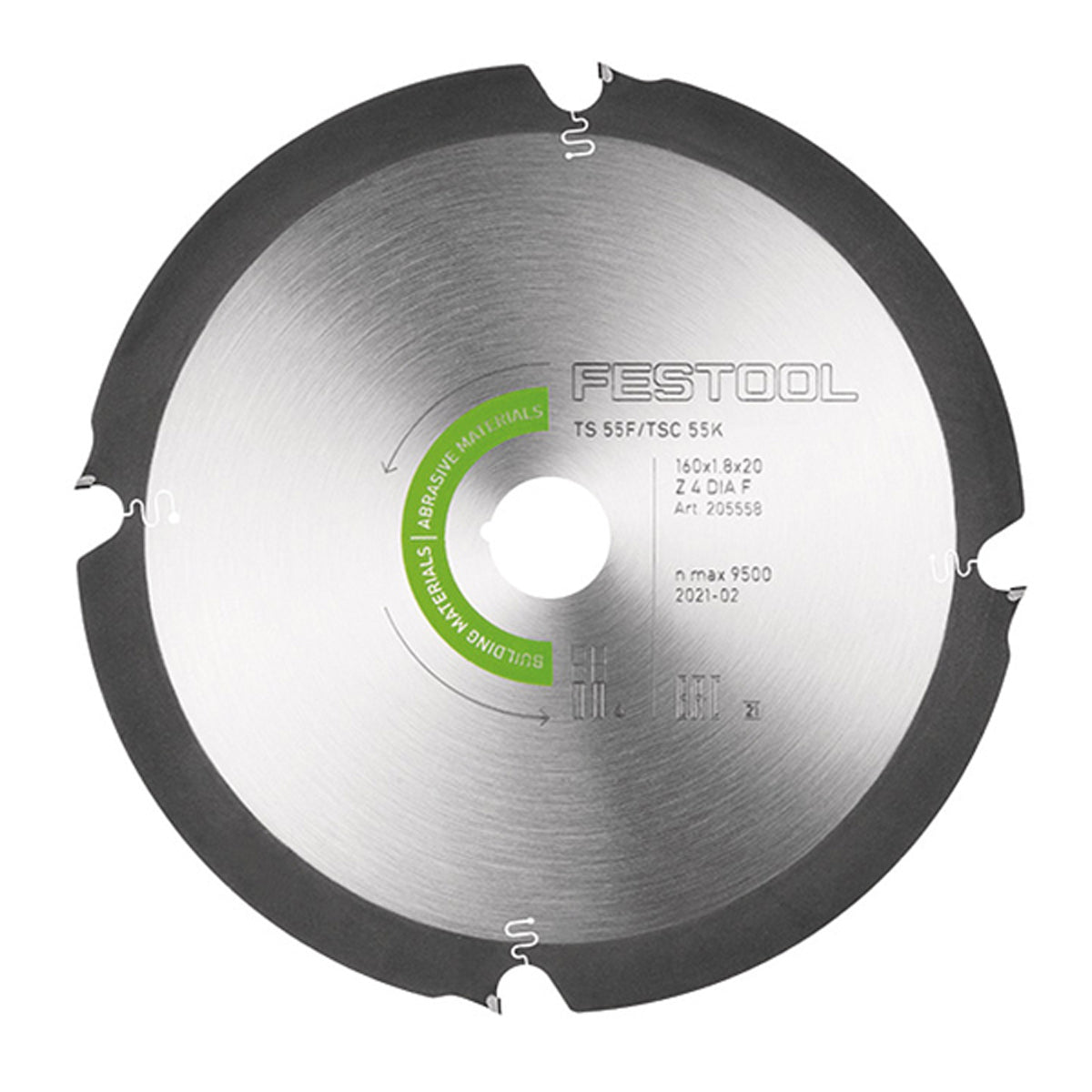 FESTOOL F4 SAW BLADE D160
