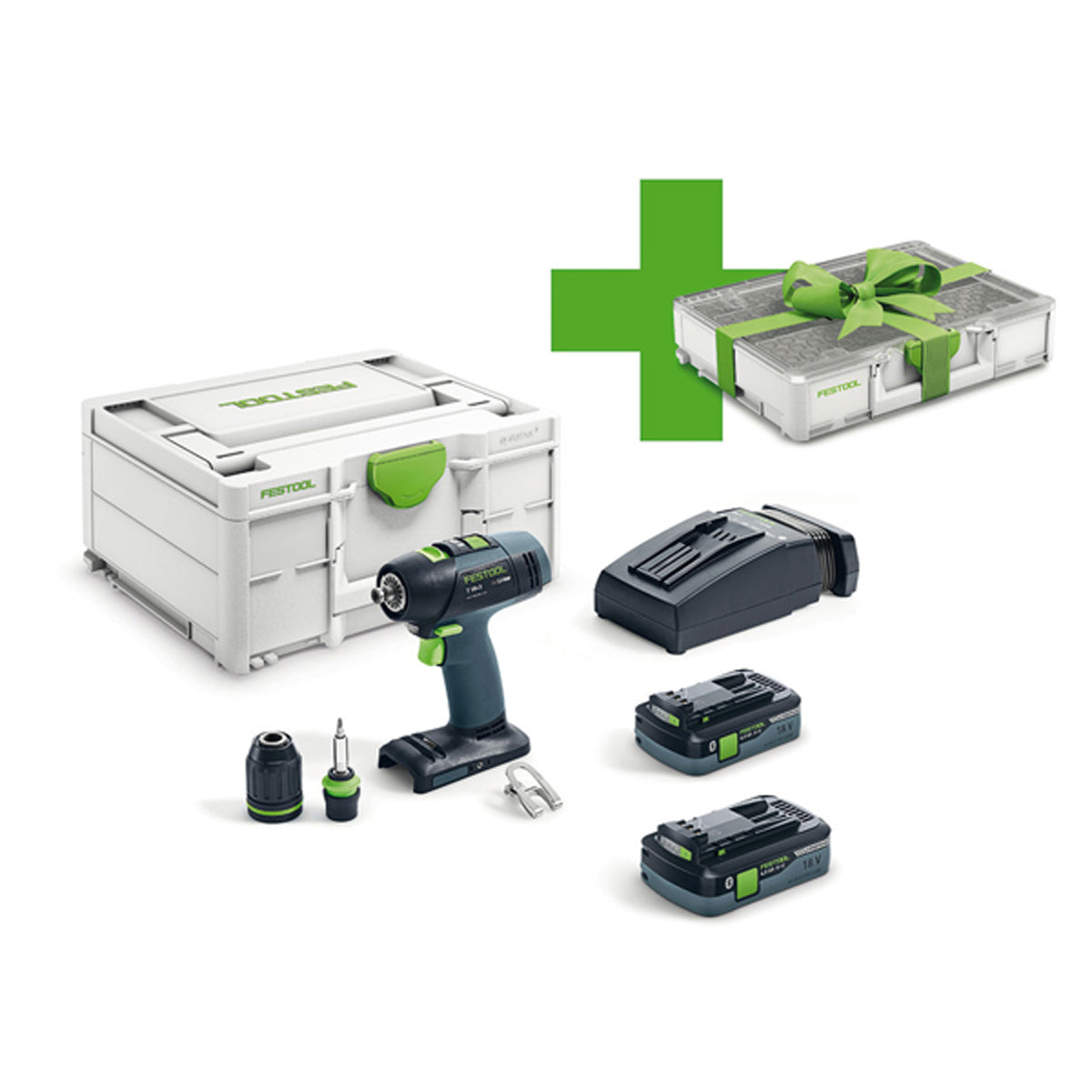 FESTOOL T18+3 HPC4.0I+ CLESS DRILL
