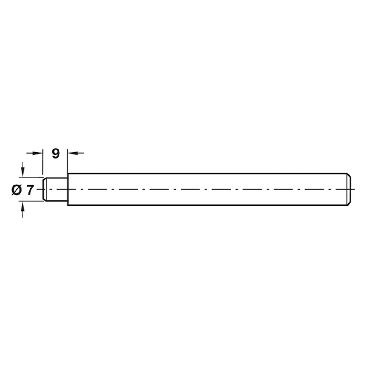 Shelf Support Punch Tool for Ø7mm Sleeve