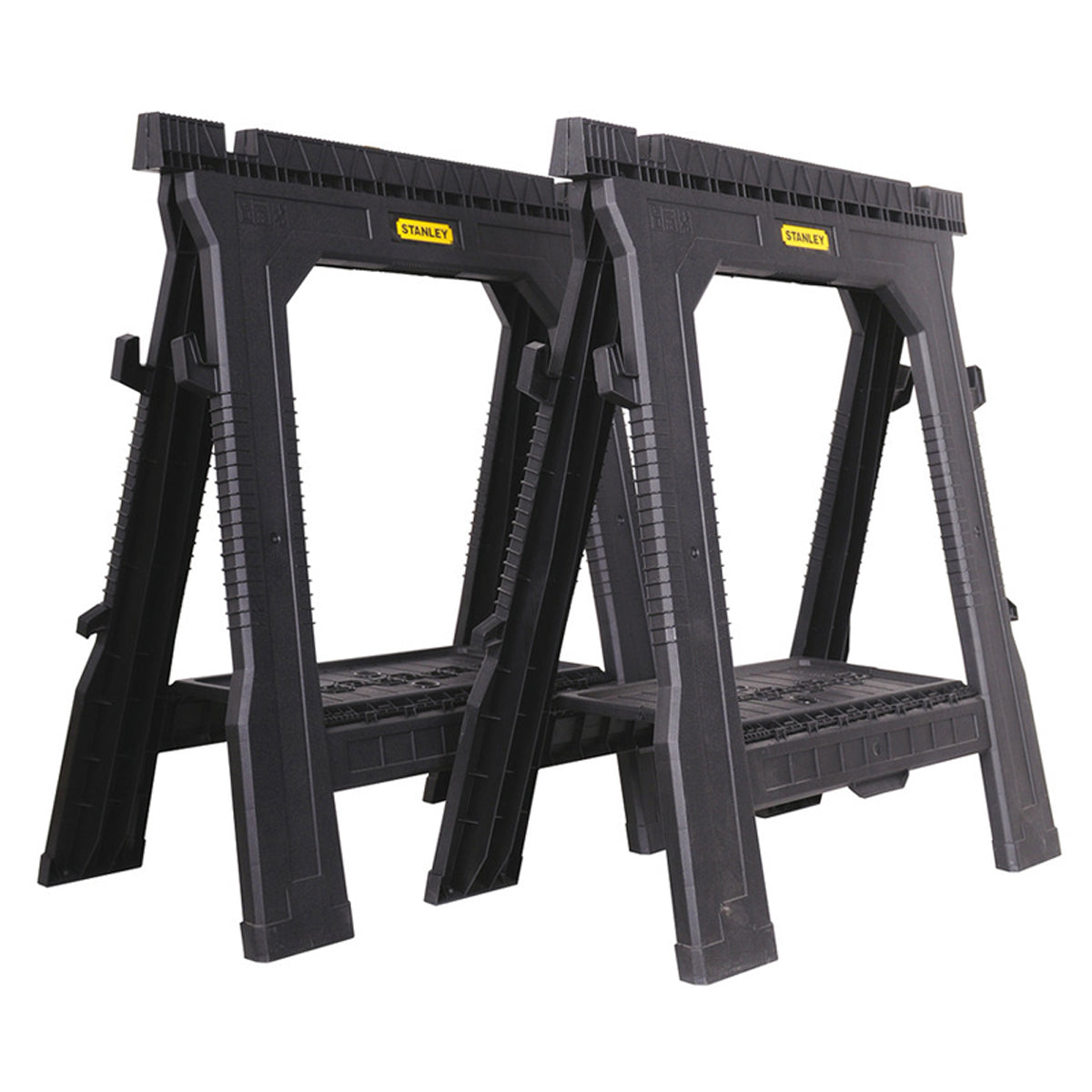 STANLEY FOLDING SAWHORSE x2