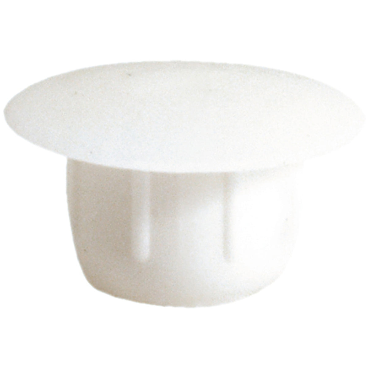 PLASTIC COVER CAP D18 WHITE BX500
