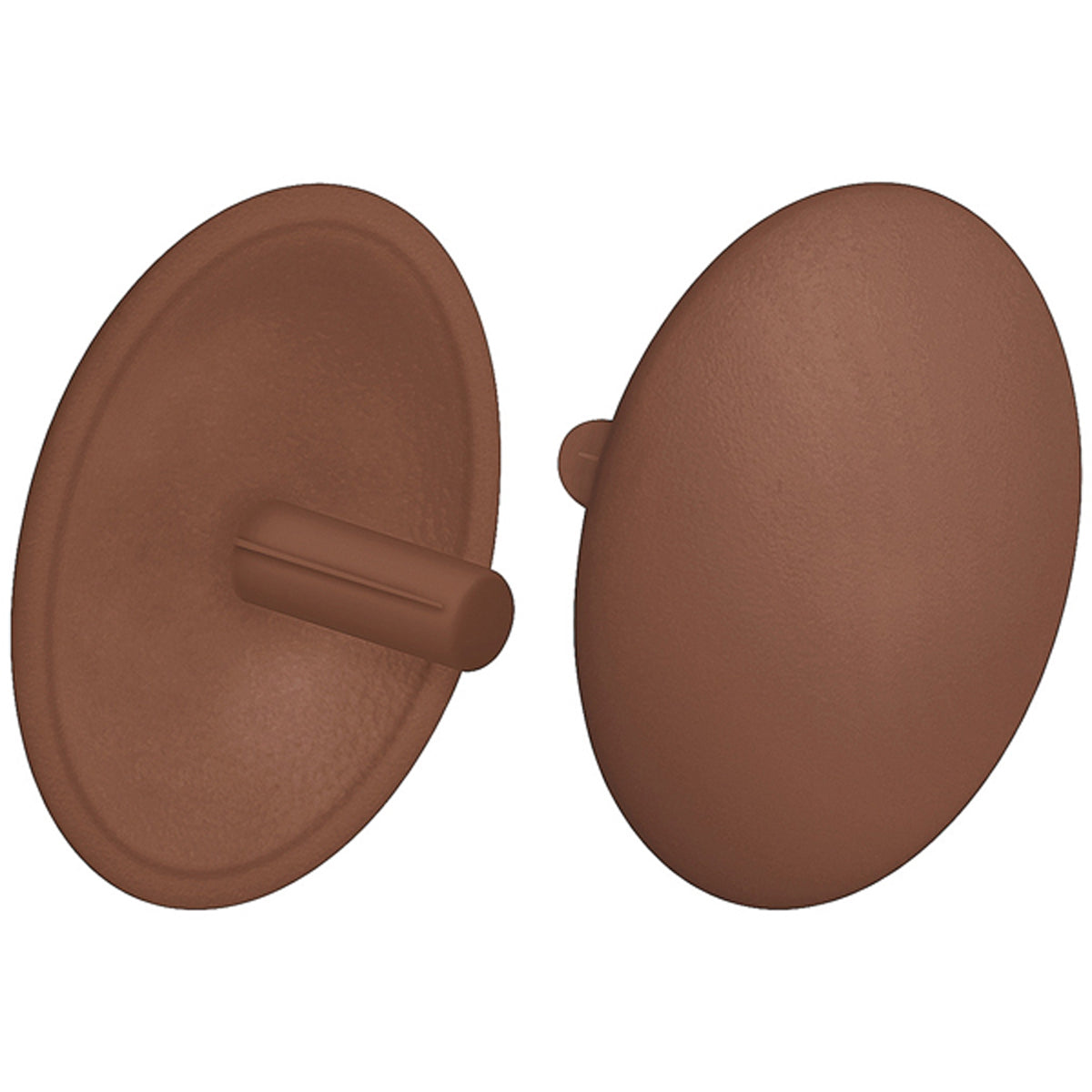 PLASTIC COVER CAP SZ3 D12 BRN x100 by HAFELE UK LTD
