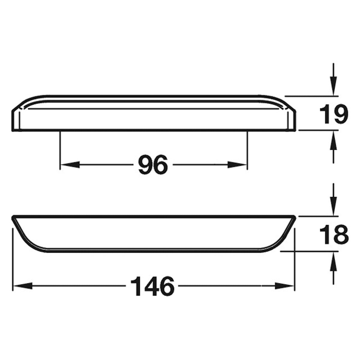 OXFORD PULL HANDLE 96HC ZA/PCP