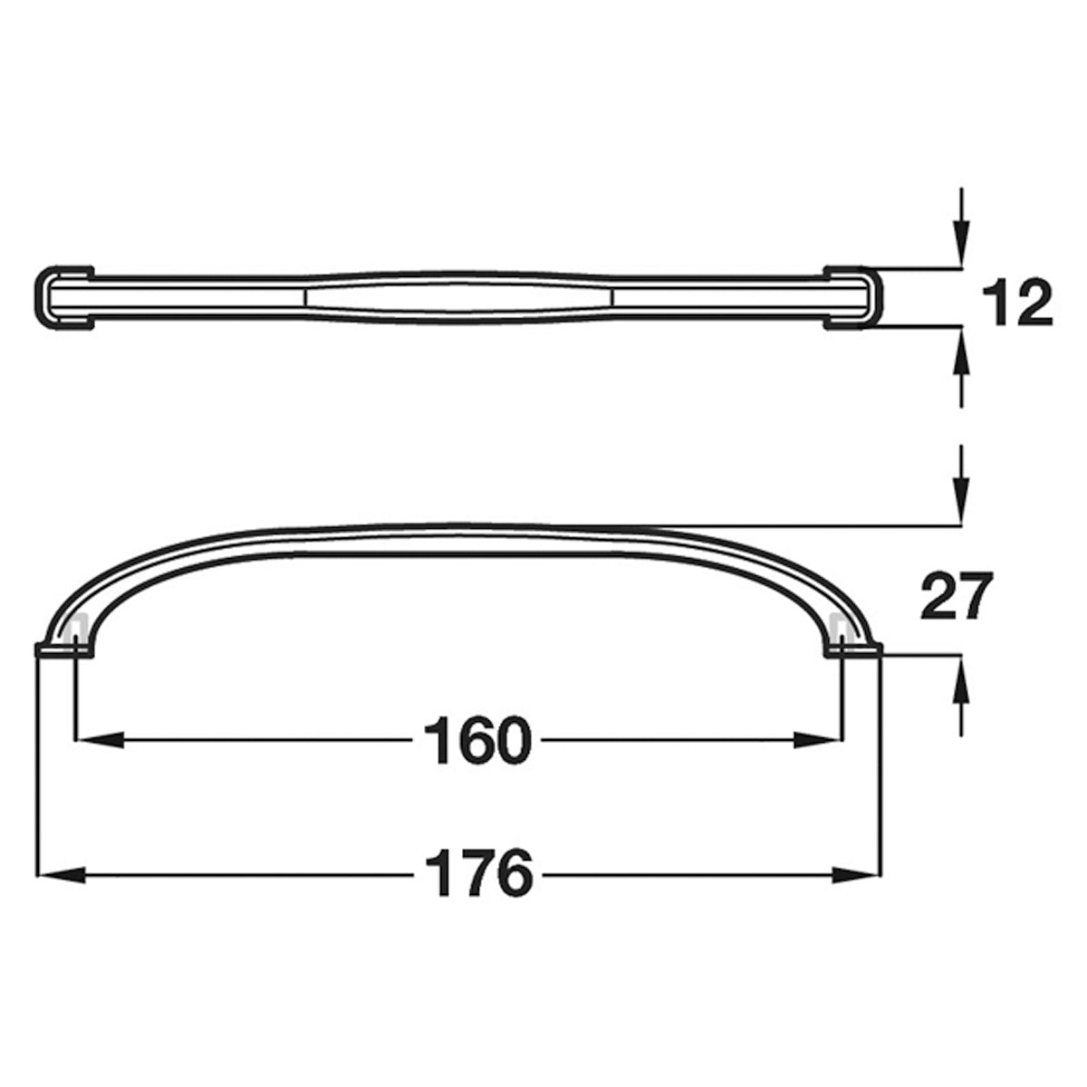 ODESSA BOW HANDLE 160HC ZA/PCP