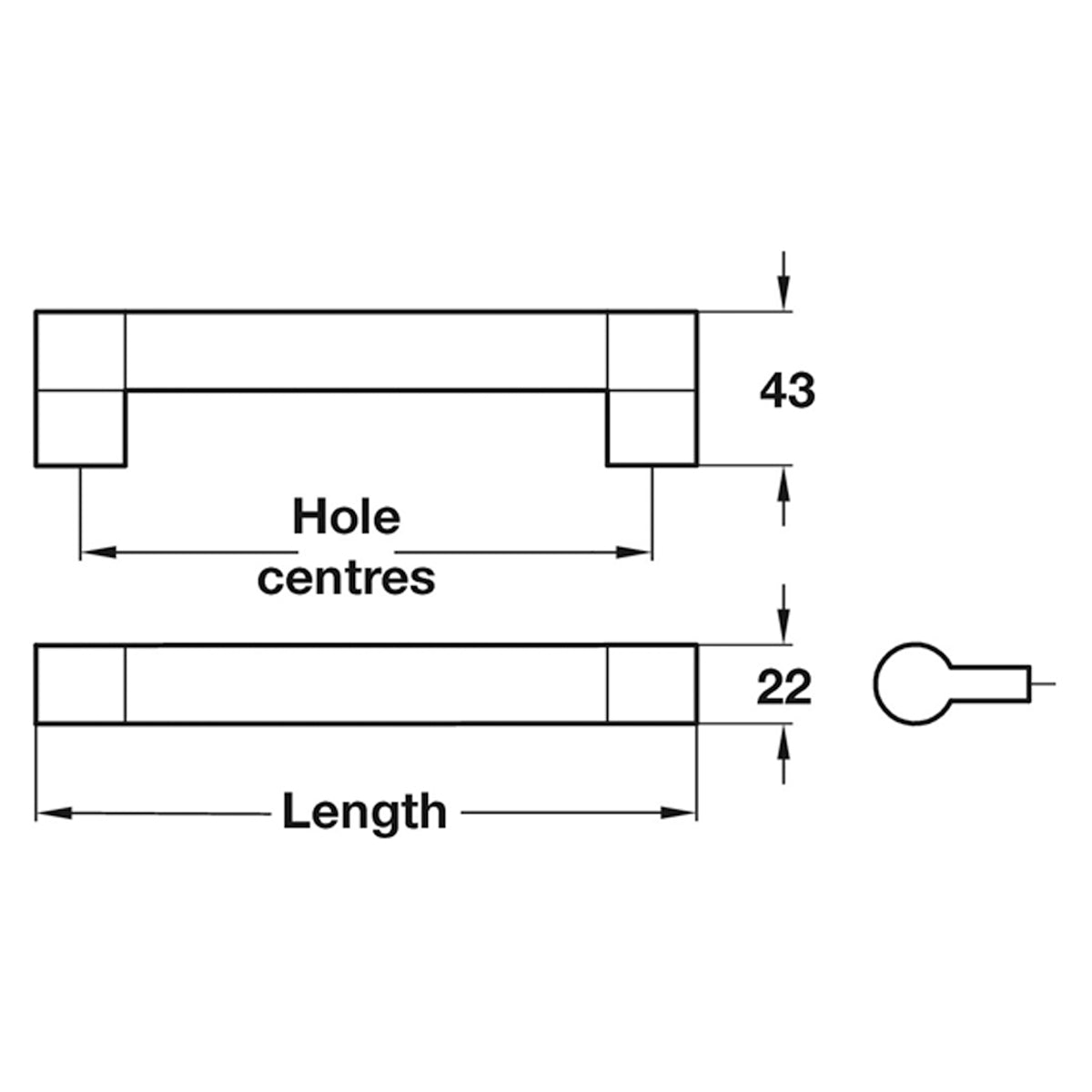 CHELSEA KEYHOLE BAR HND 512HC SSE