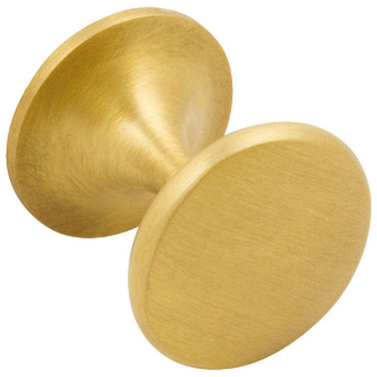 CHLOEU KNOB D32x34 BRS/BRU