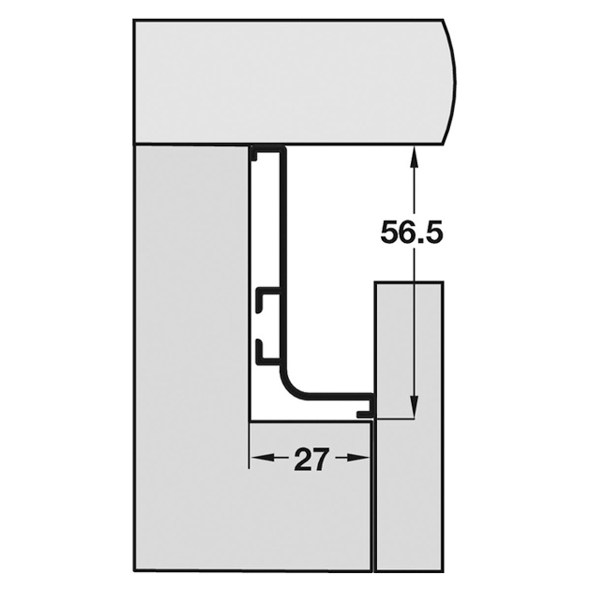 GOLA SYS B+ PROFILE 4100 AA/BRZ