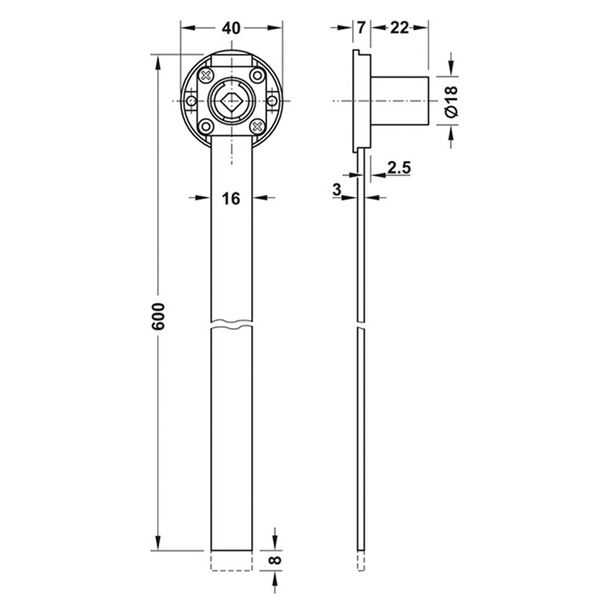 SY3K CENTRAL LOCK CASE ZA/NP