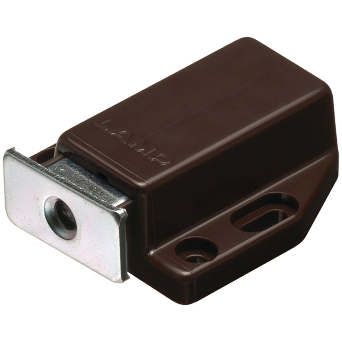 MAGNET PRESSURE CATCH FIXED PL/BRN