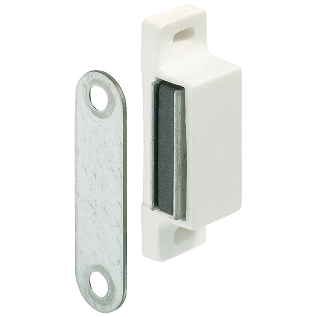MAGNETIC CATCH FIXED 3-4KG WHI BX10 by HAFELE UK LTD