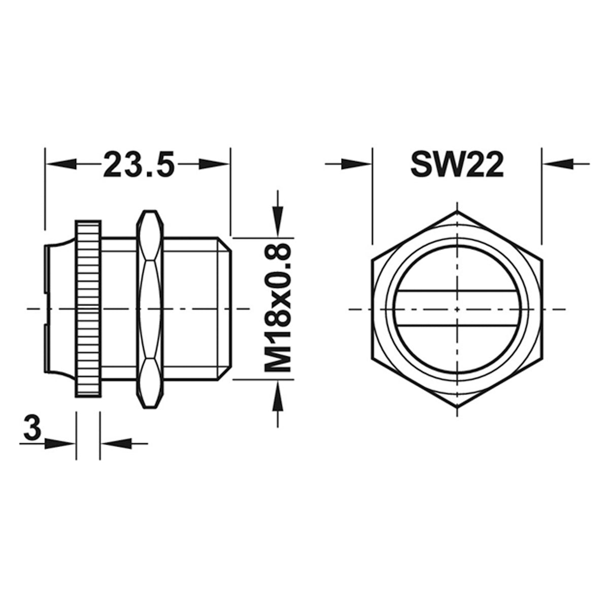 MAGNETIC CATCH FIXED 7KG MET/MET