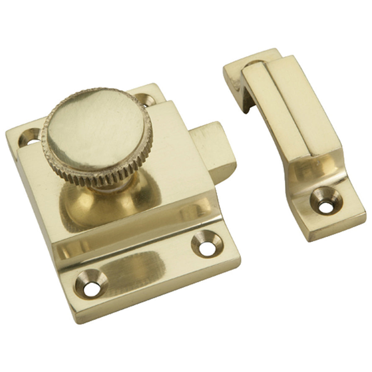 WINDOW/DOOR CATCH BRS/POL