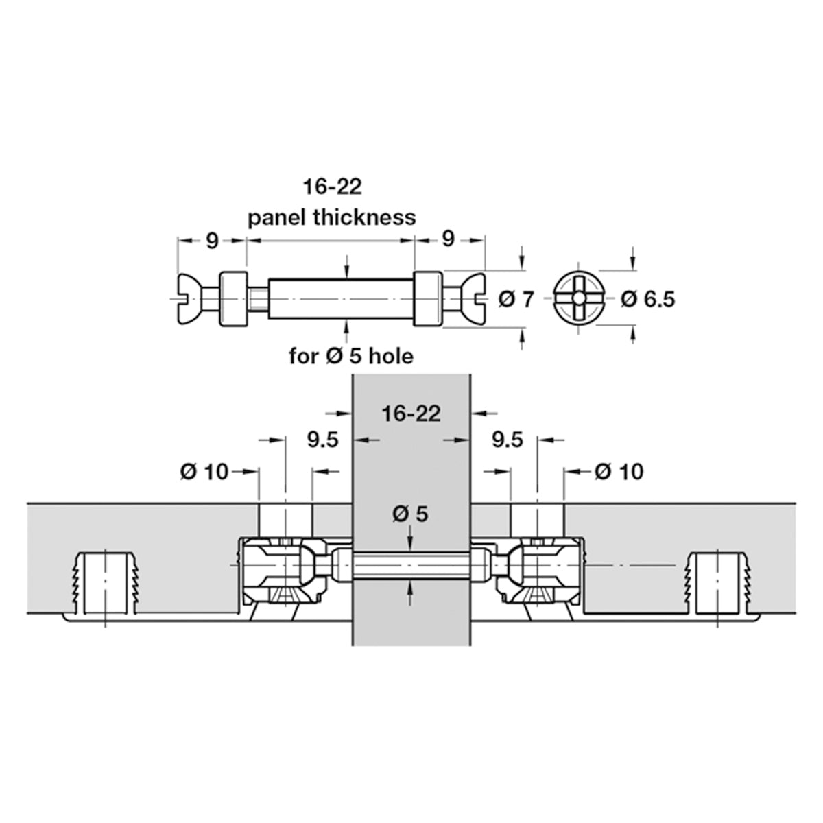 RAFIX-20 TAB DBOLT 16-22 BRI x100