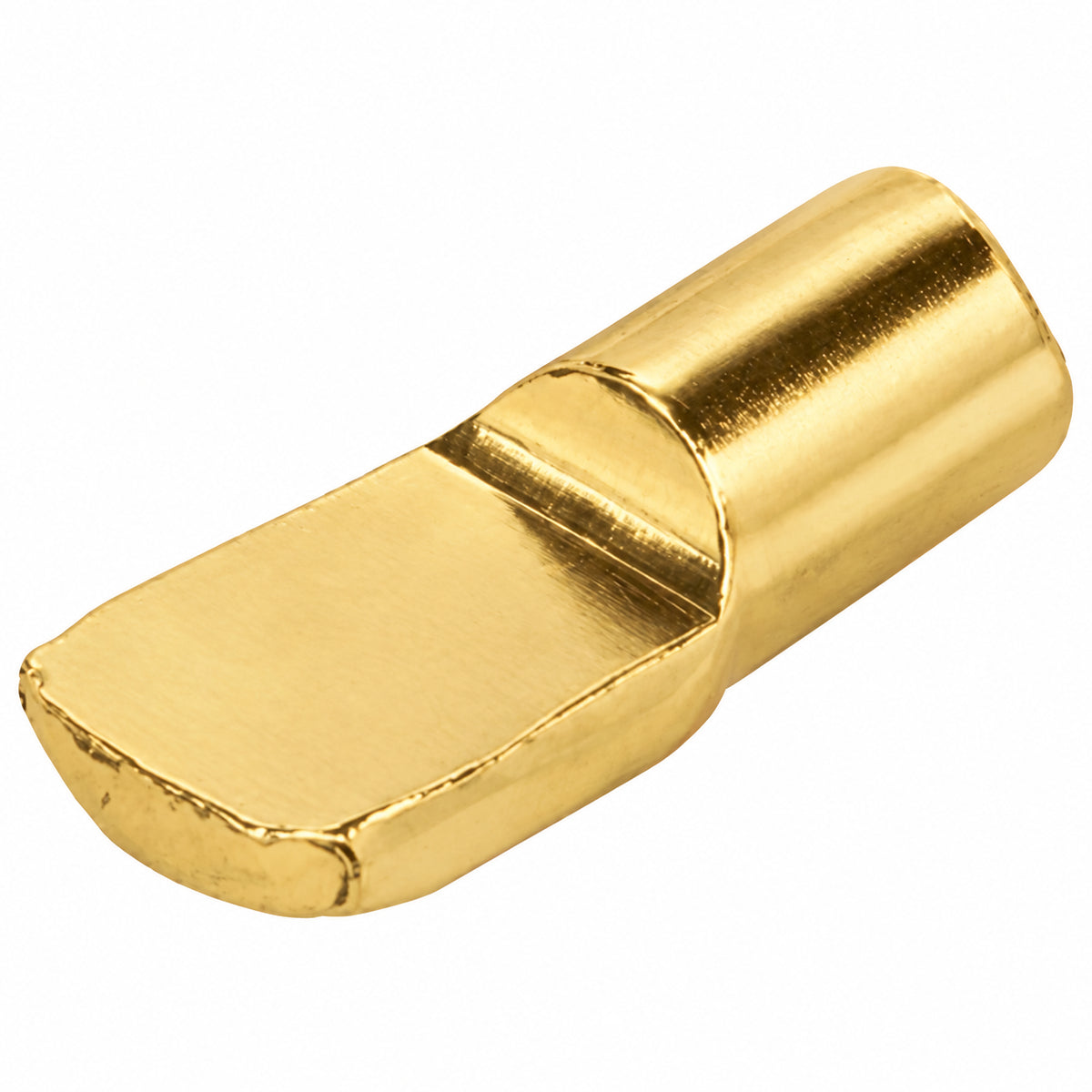 SHELF SUPPORT PLUG SPN 100KG BRS x100 by HAFELE UK LTD