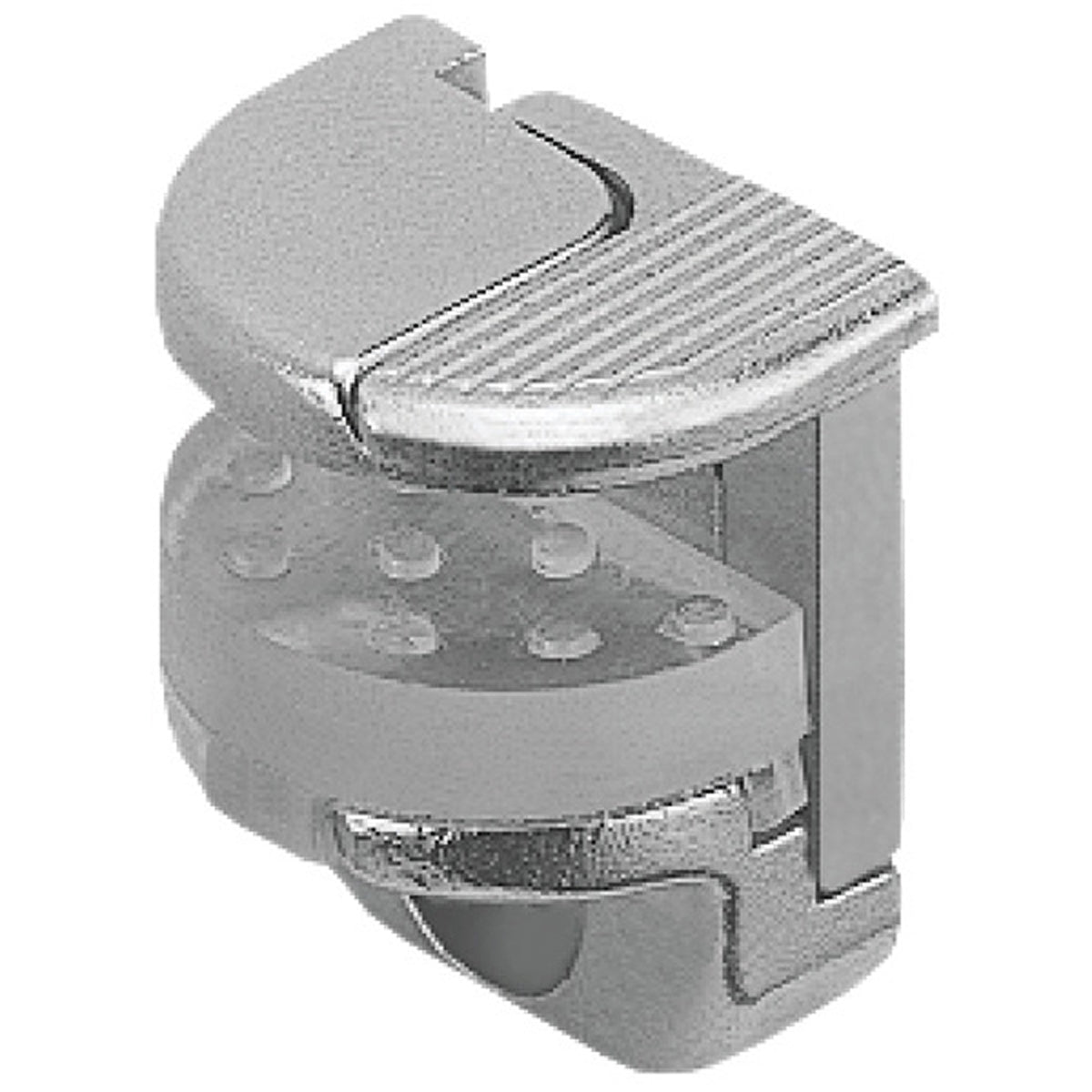 GLASS SHELF SUPPORT SCR 6-10 ZA/NP BX10