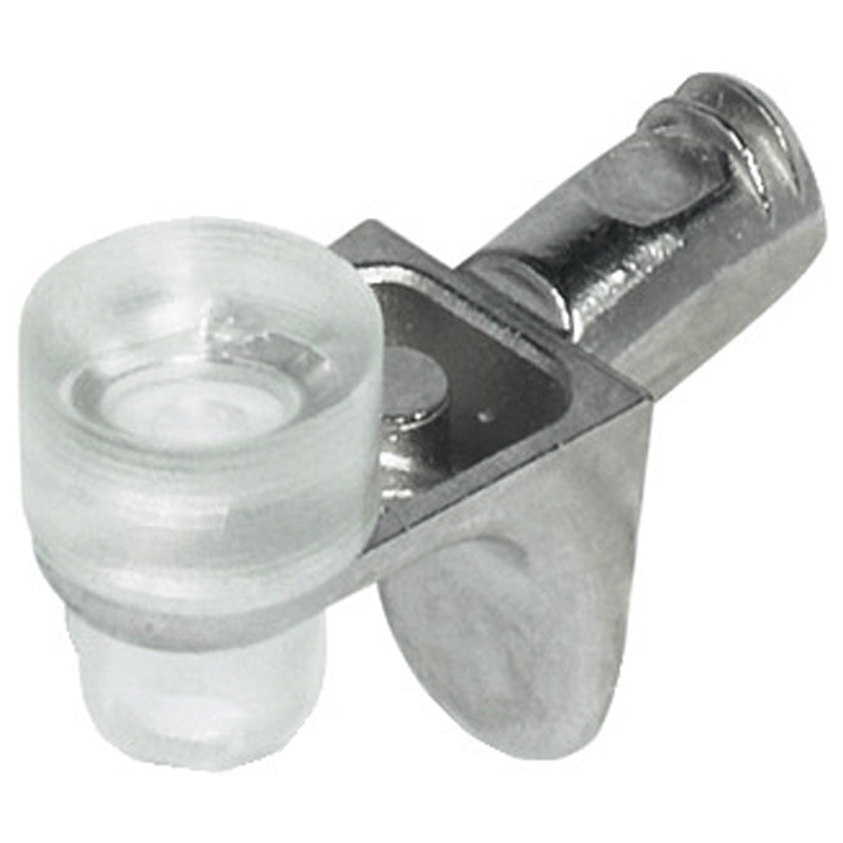 GLASS SHELF SUPPORT PLUG D5 NP BX100