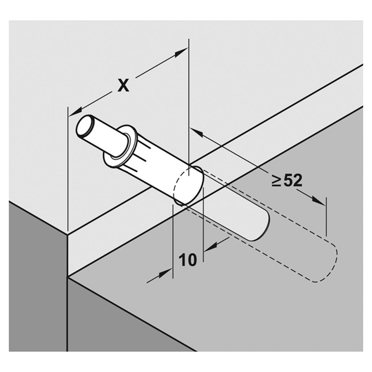 SOFT CLOSE MECHANISM D10x65 MD