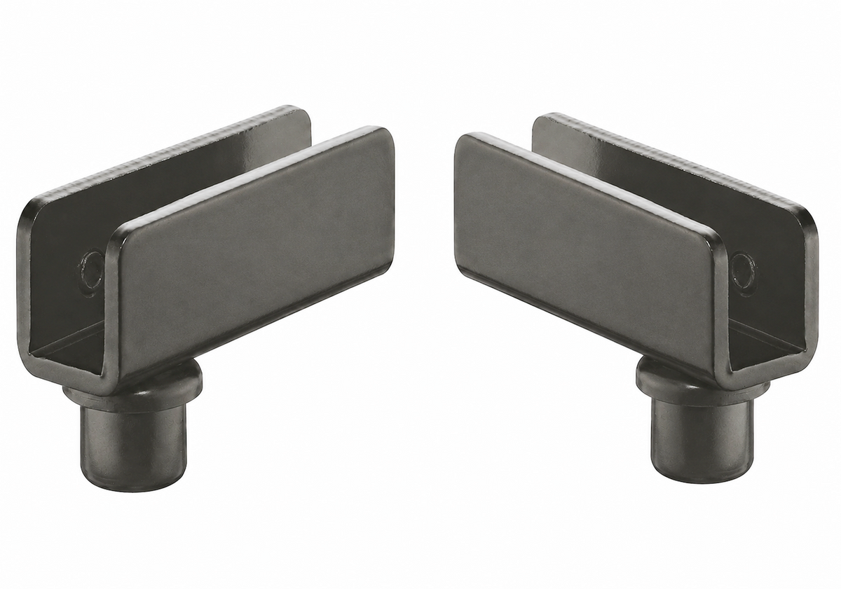 SIMPLEX GL DR HIN 110deg PRS BST/BLK by HAFELE UK LTD