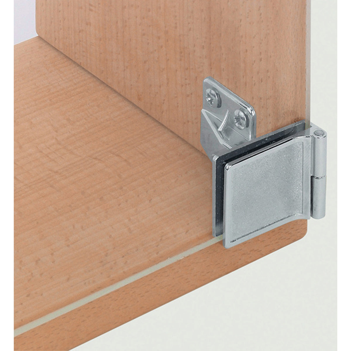 GLASS DOOR HINGE SET 170deg ZA/CP