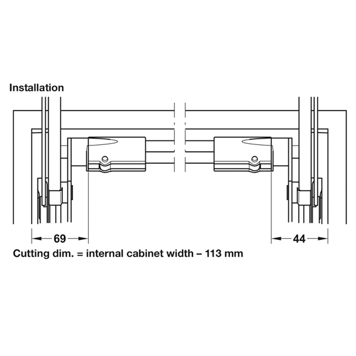FREE UP/SWING E CROSS BAR AA 1200