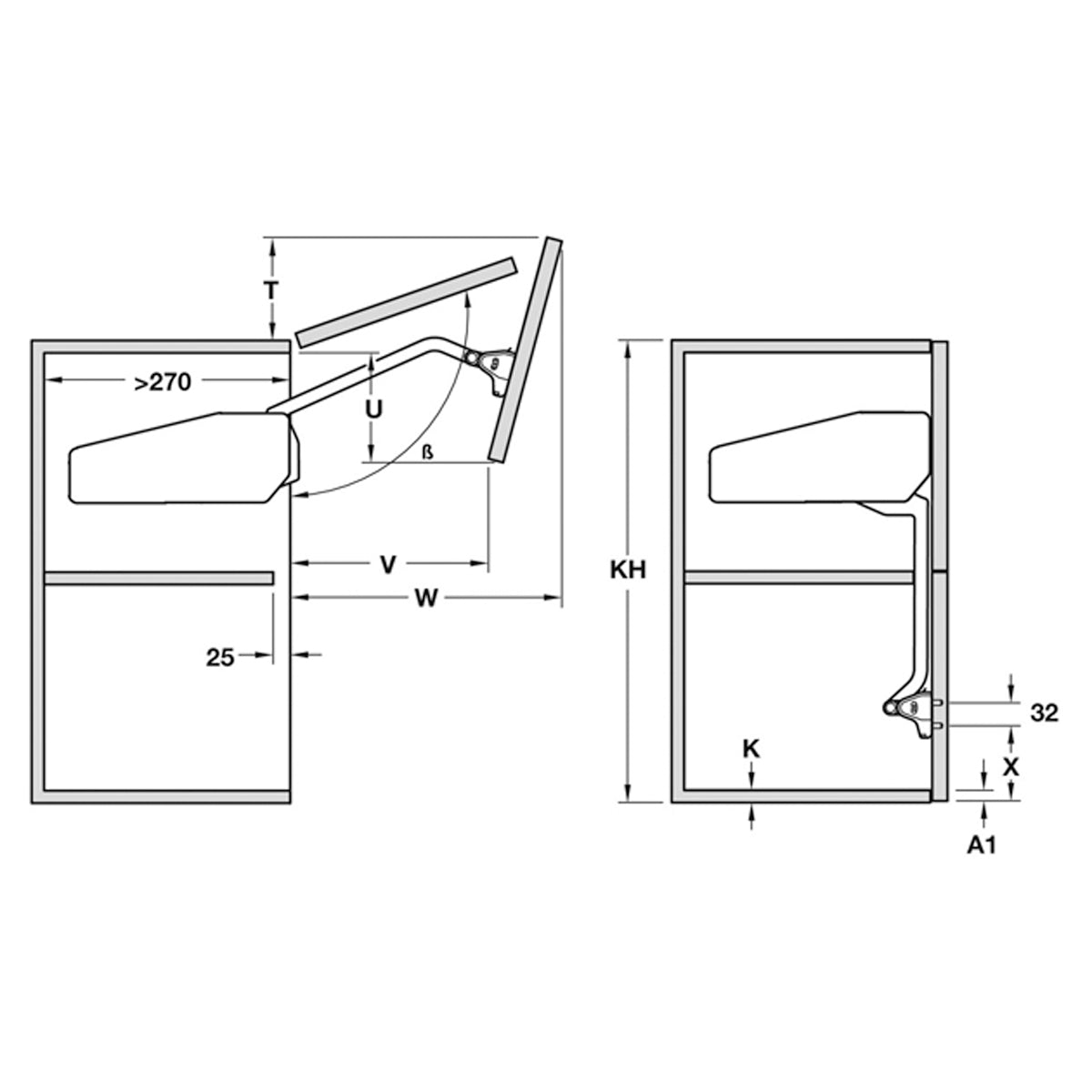 FREEFOLD 770-840 GRY 5.1-9.8KG