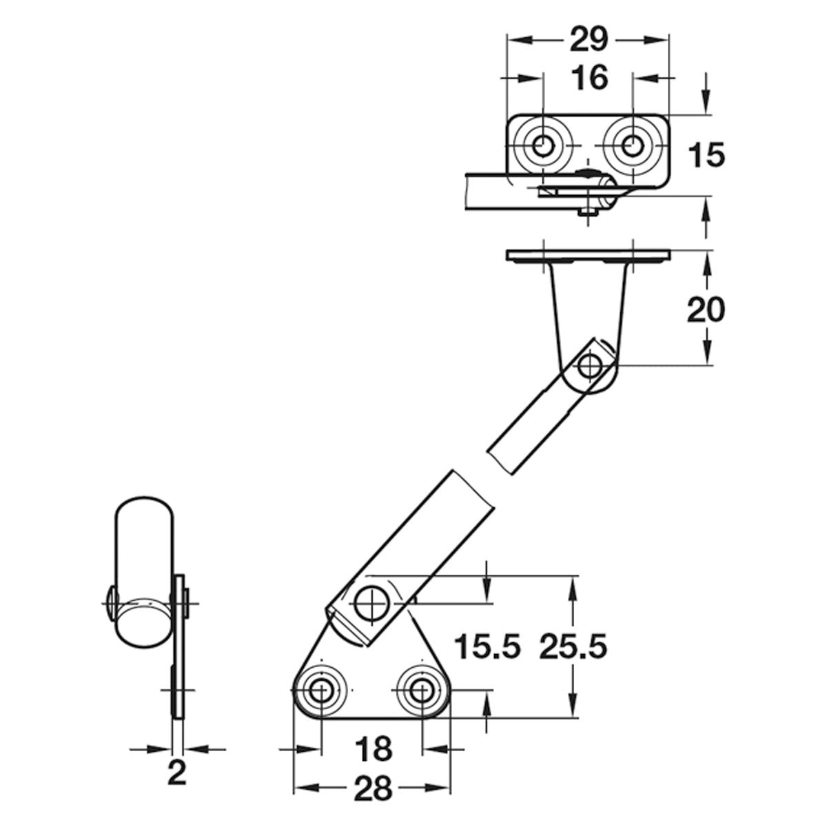 LID STAY FIRMATOP+SPR 130 ST/GLV