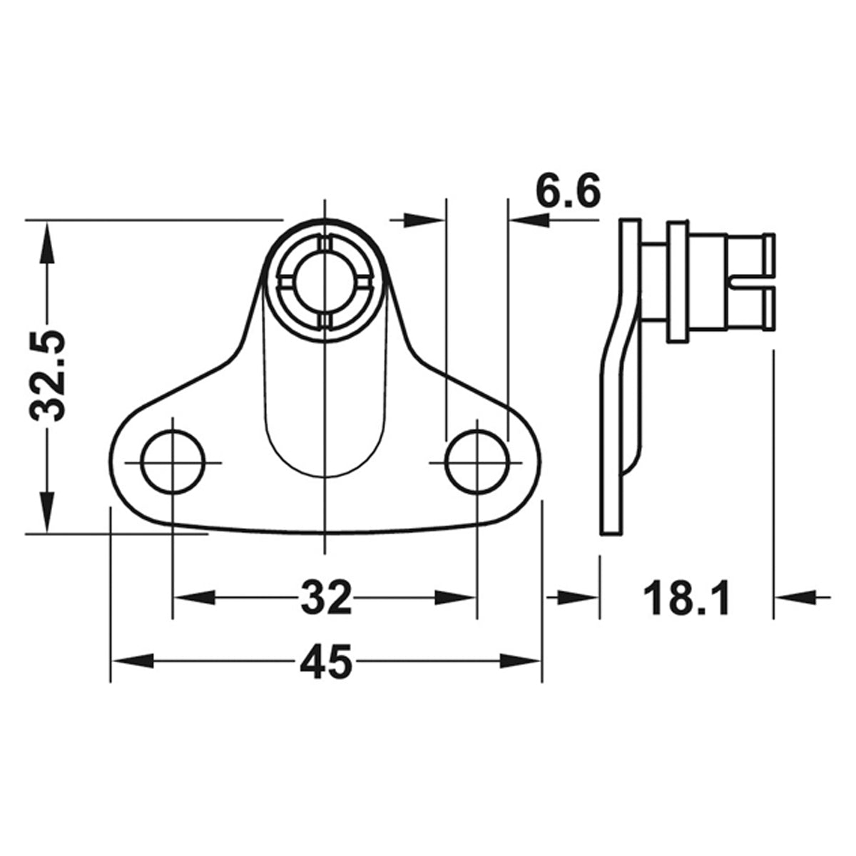MAXI3675 MOUNTING BRACKET FOR28