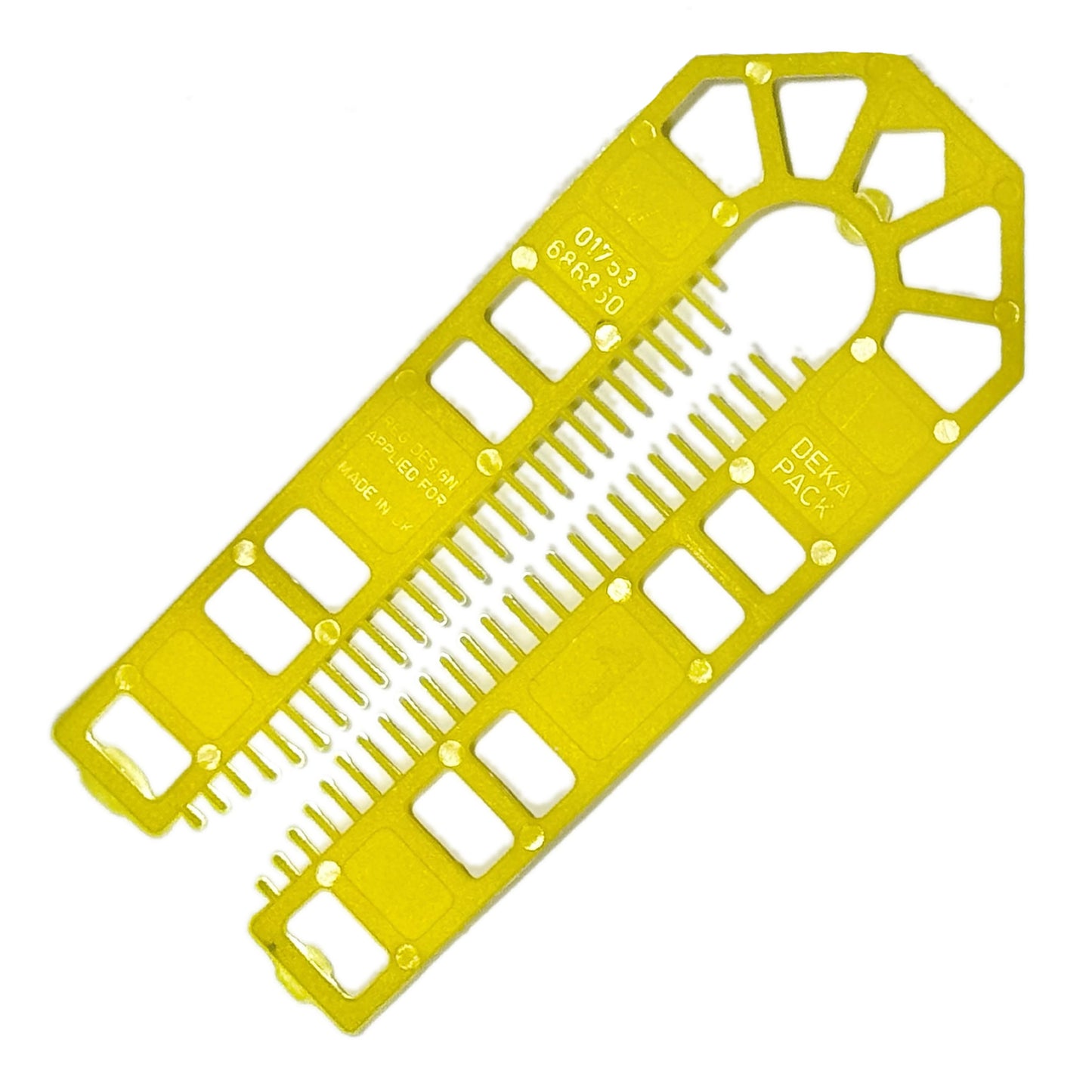 U-Shaped Shim Packers 101x43x1mm Yellow – Pack of 500