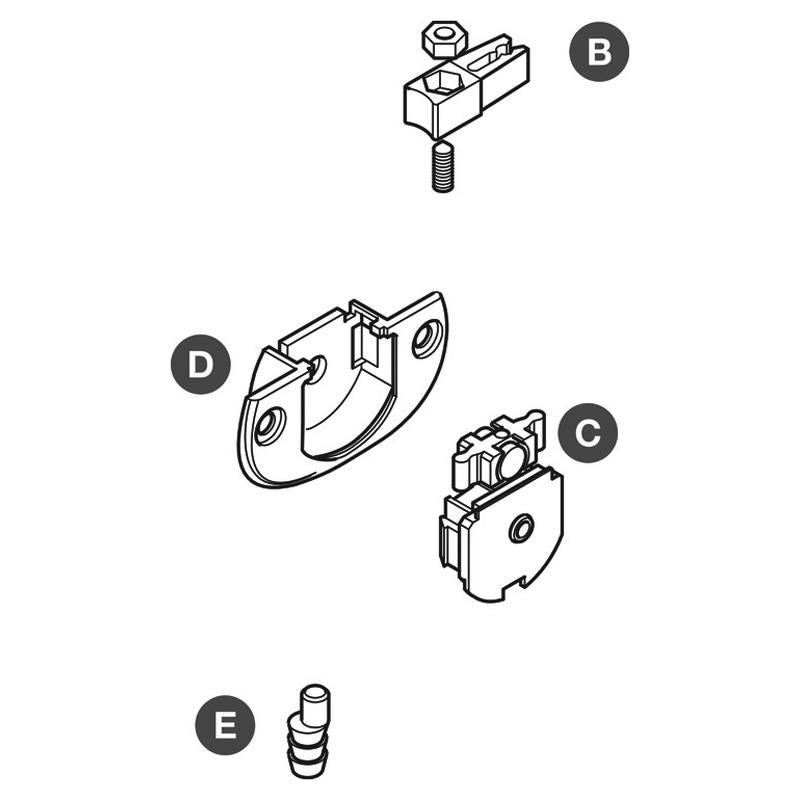 SYSTEM1 INFRONT FITTING 2DR SET