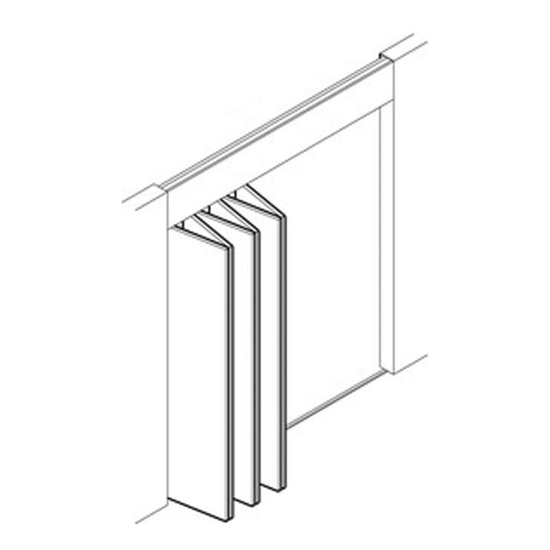 HAWA-BIFOLD30 FITTING SET 6DOOR