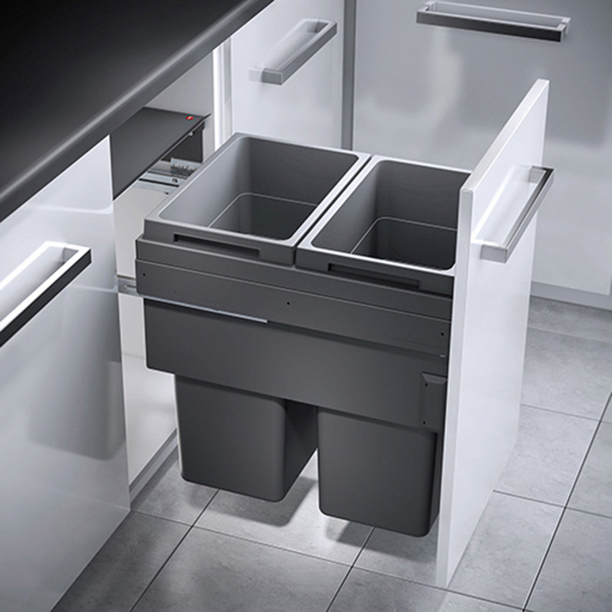 HAILO EURO BIN 450 2x38L DGY