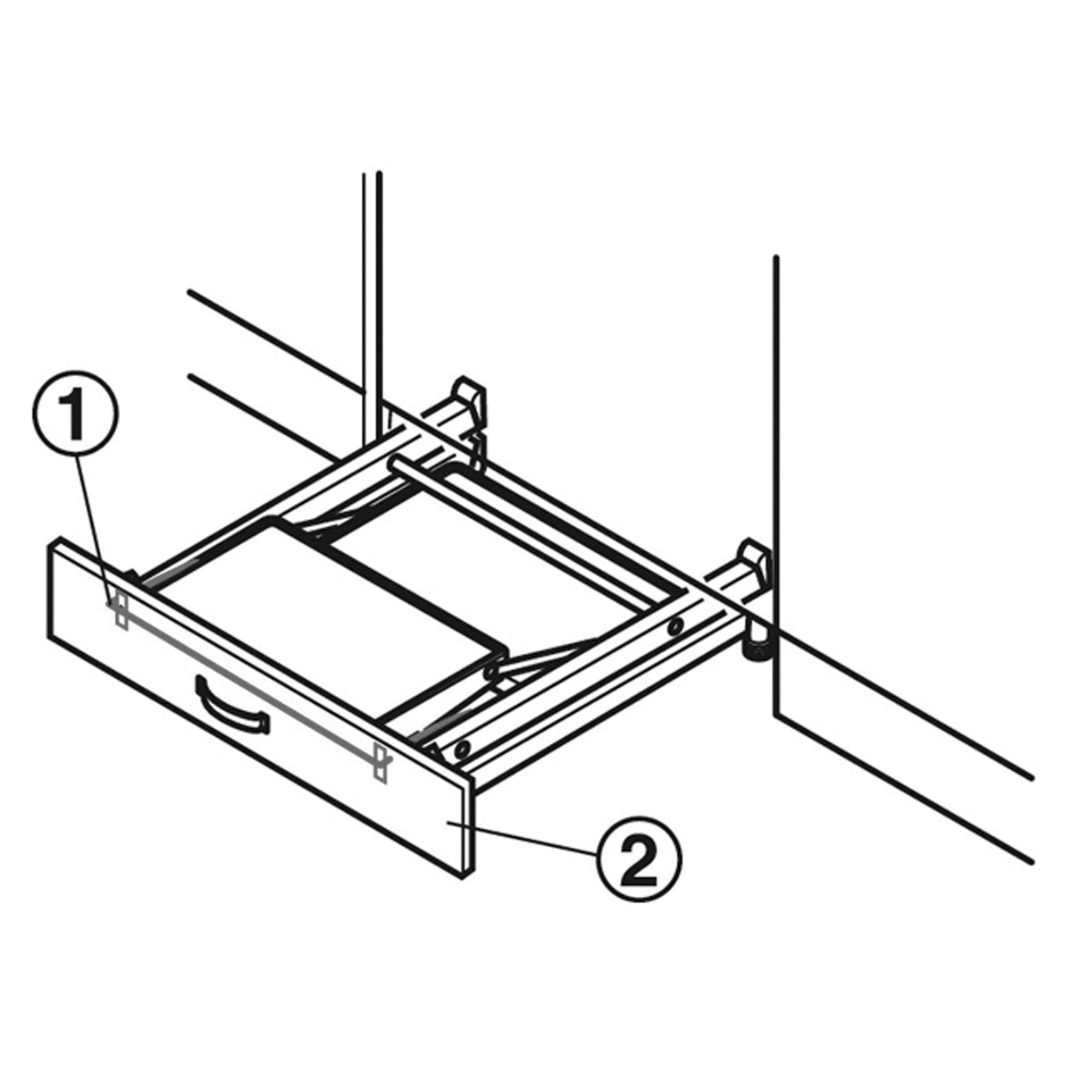 STEPFIX FOLDING STEP BRACKET PLINTH
