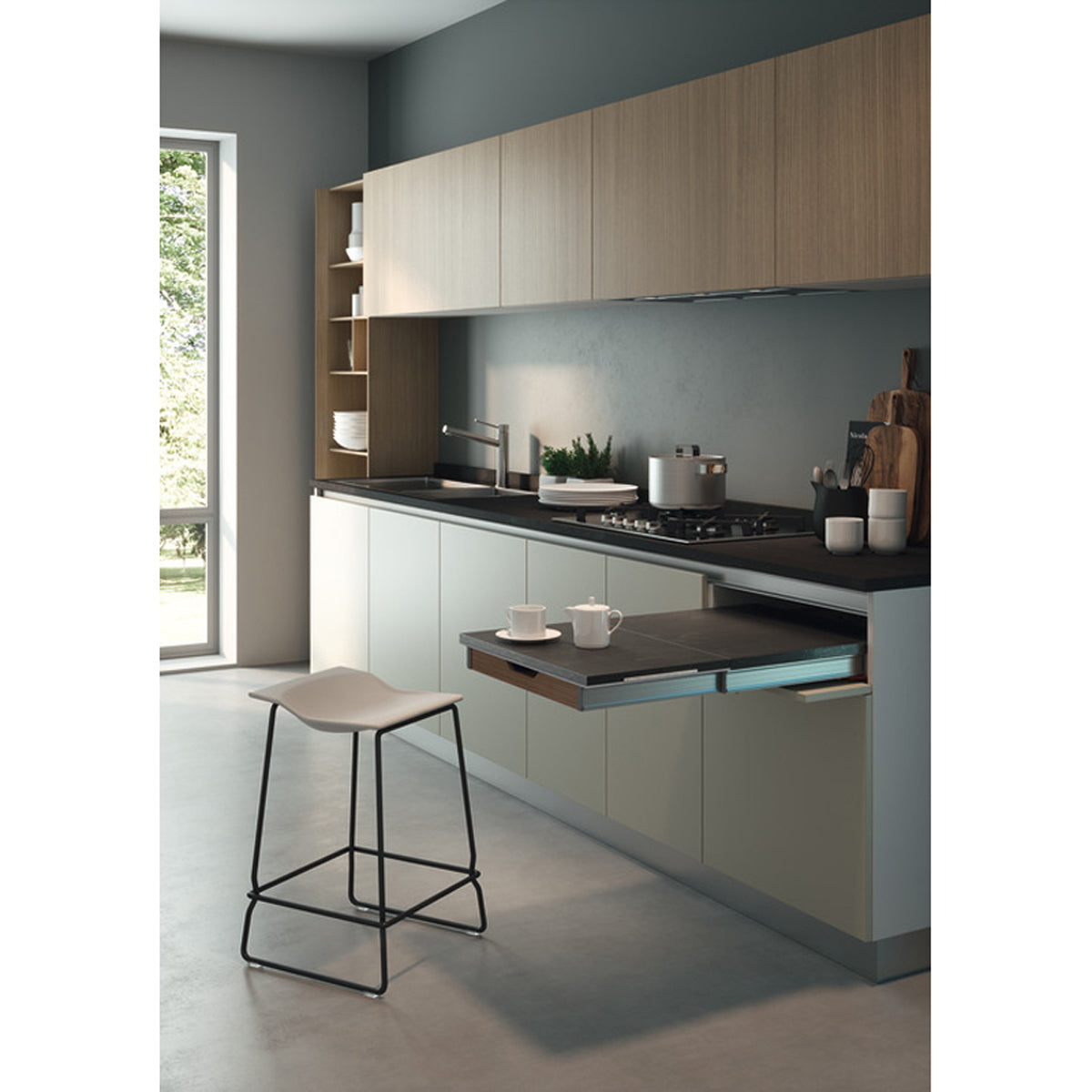COOK PULL OUT WORKTOP 60KG 600