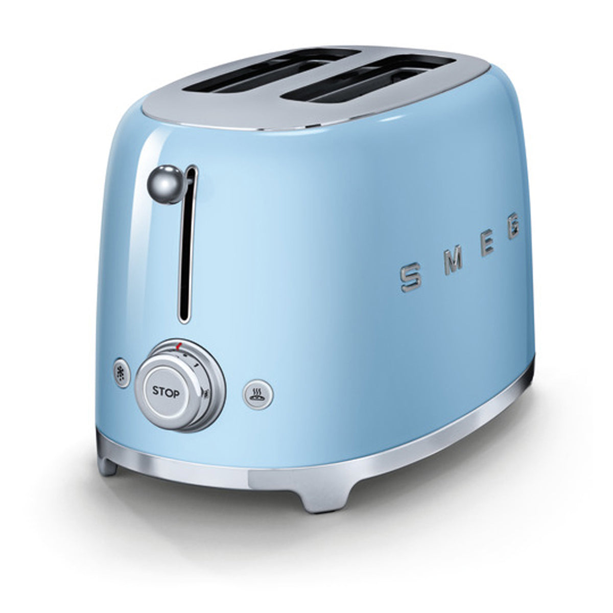 SMEG TSF01 2SLICE WIDE TOASTER PASTEL BLUE