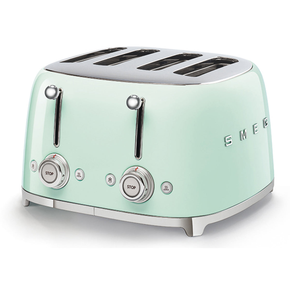 SMEG TSF03 4SLICE WIDE TOASTER PASTEL GREEN