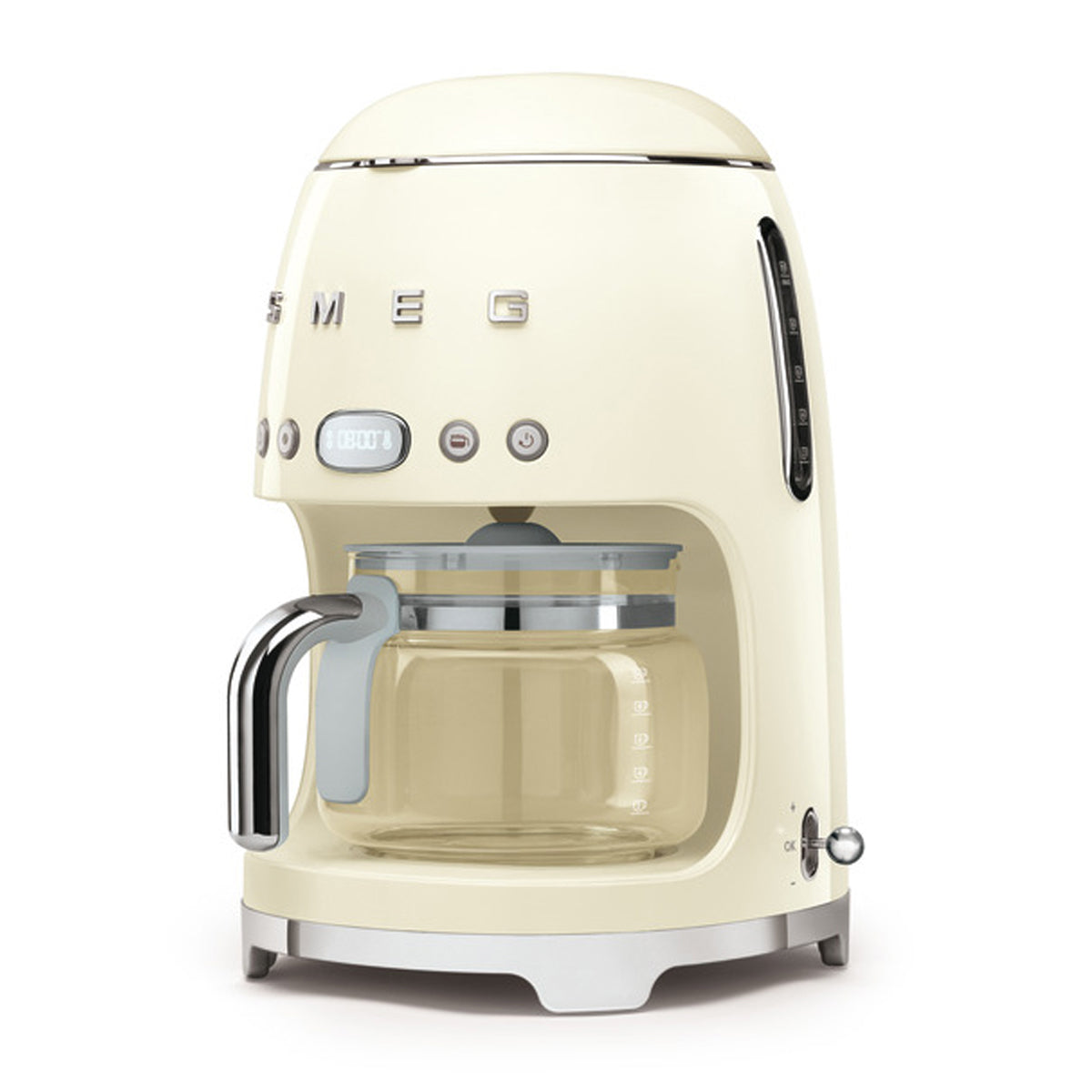 SMEG DCF02 DRIP FILTER COFFEE MACHINE CREAM