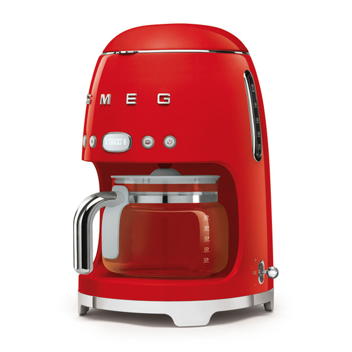 SMEG DCF02 DRIP FILTER COFFEE MACHINE RED