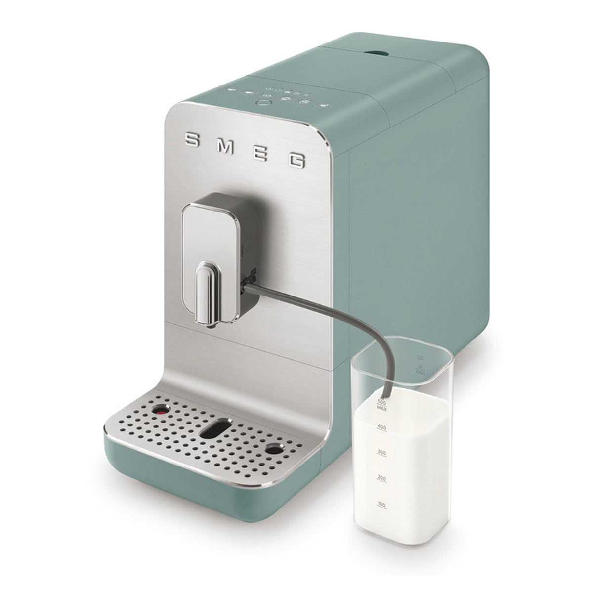 SMEG BCC13 50's AUTO COFFEE MACHINE MATTE EMERALD GREEN