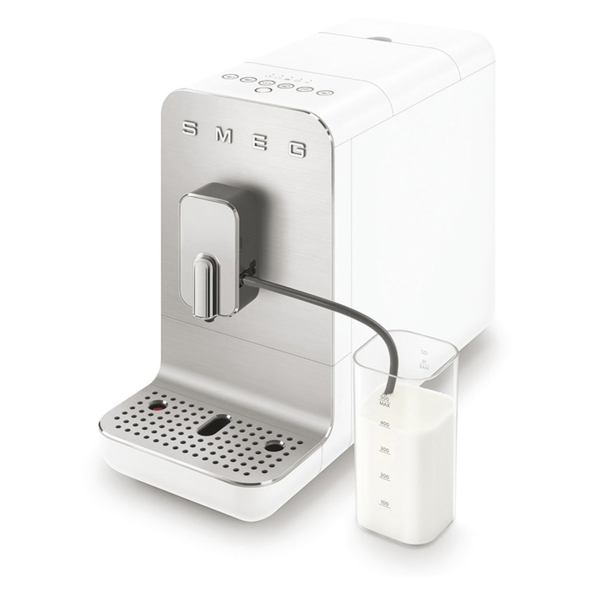 SMEG BCC13 50's AUTO COFFEE MACHINE MATTE WHITE