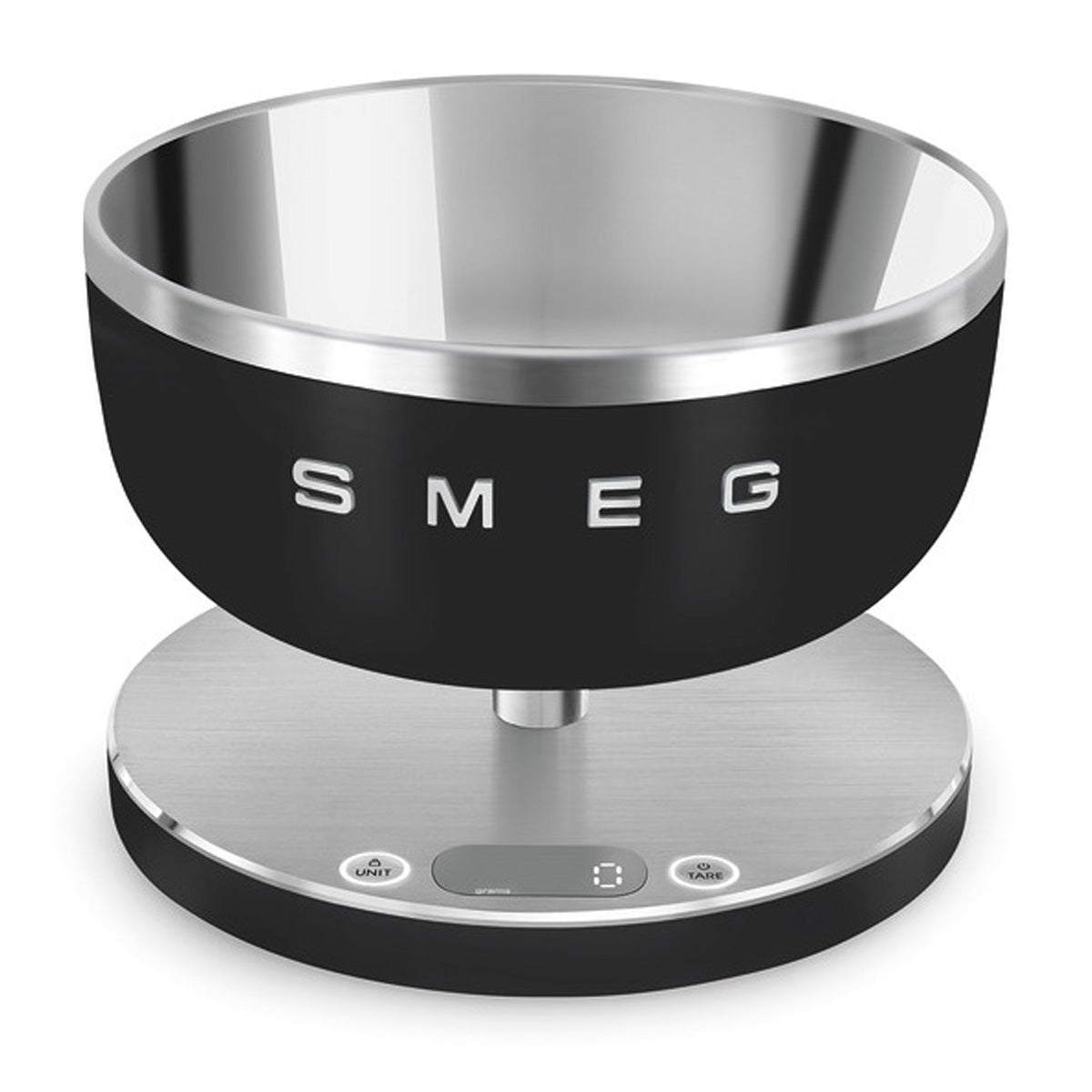 SMEG KSC01 50's DIGITAL KITCHEN SCALES MATTE BLACK