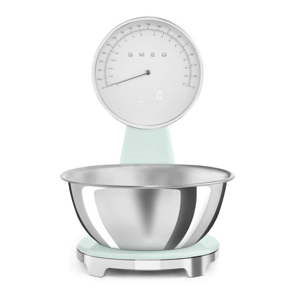 SMEG KSF01 50's KITCHEN SCALES PASTEL GREEN
